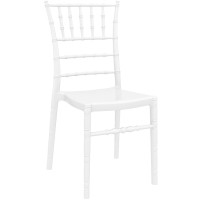 Стілець з полікарбонату Chiavari Glossy White